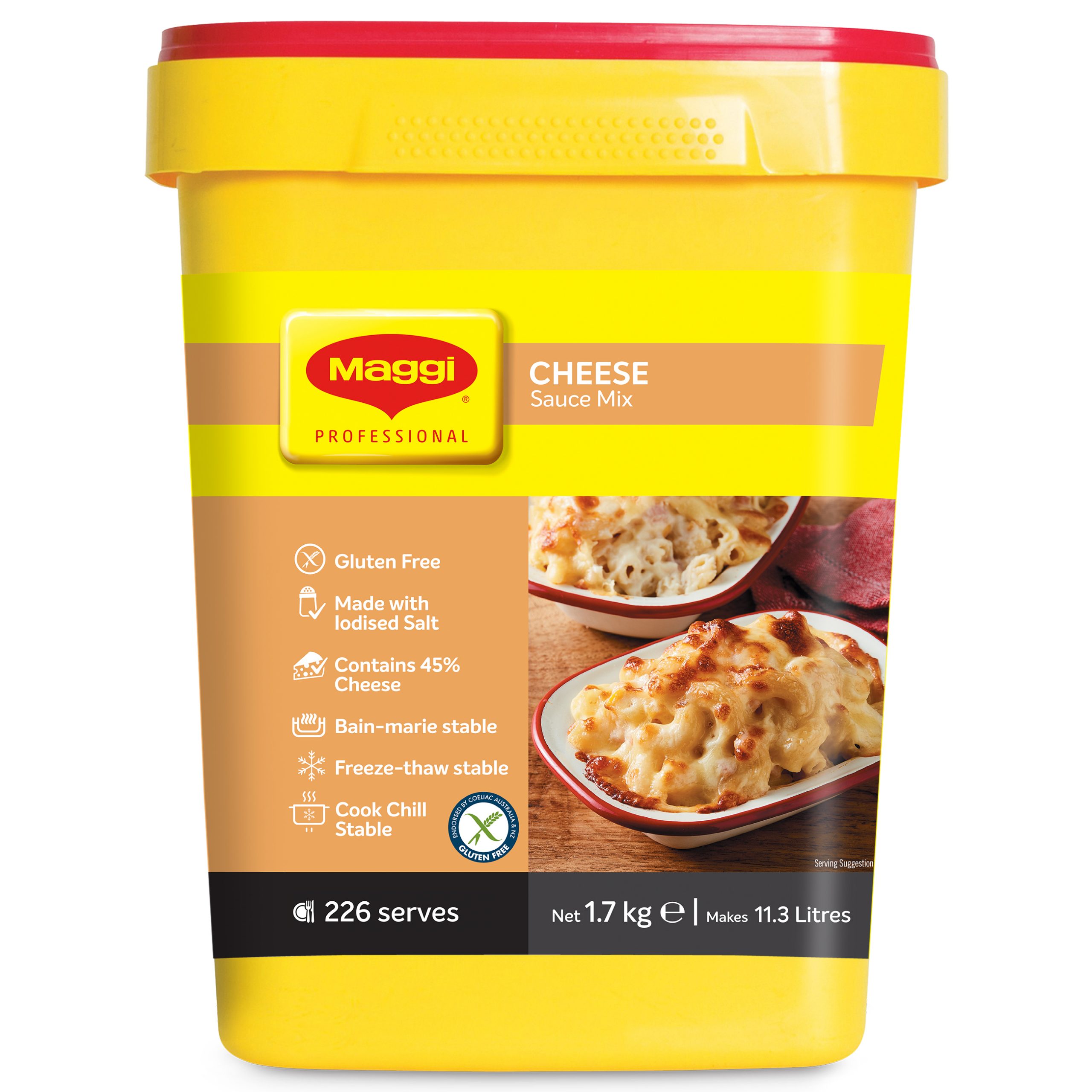 CHEESE SAUCE MIX (6) MAGGI 1.7KG TUB Northern Foods